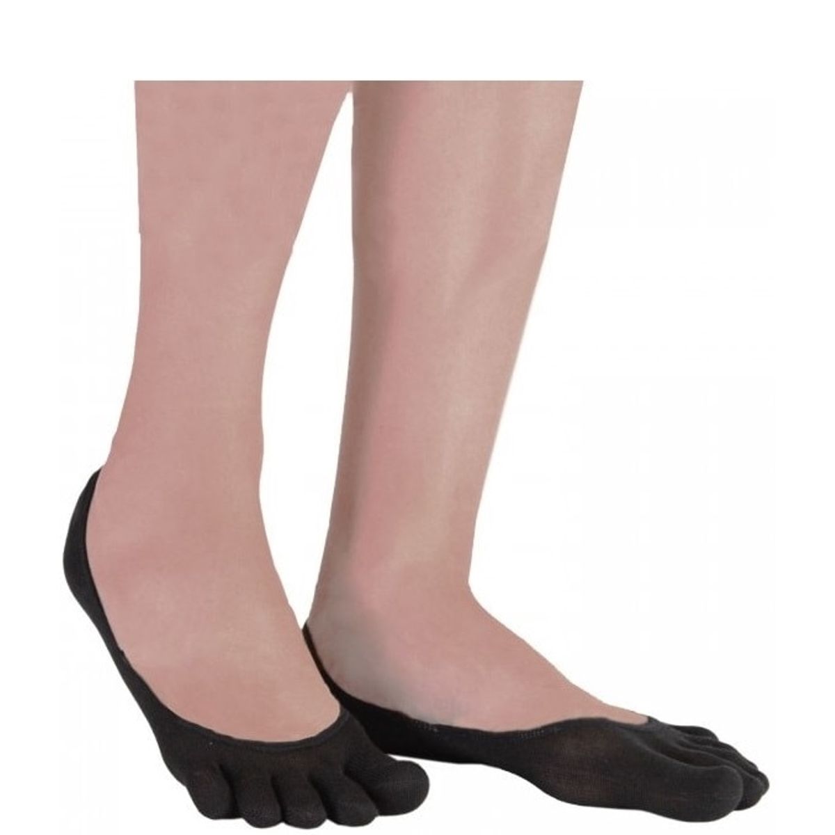 ToeToe Silk Foot Cover Sort Str. 39-42