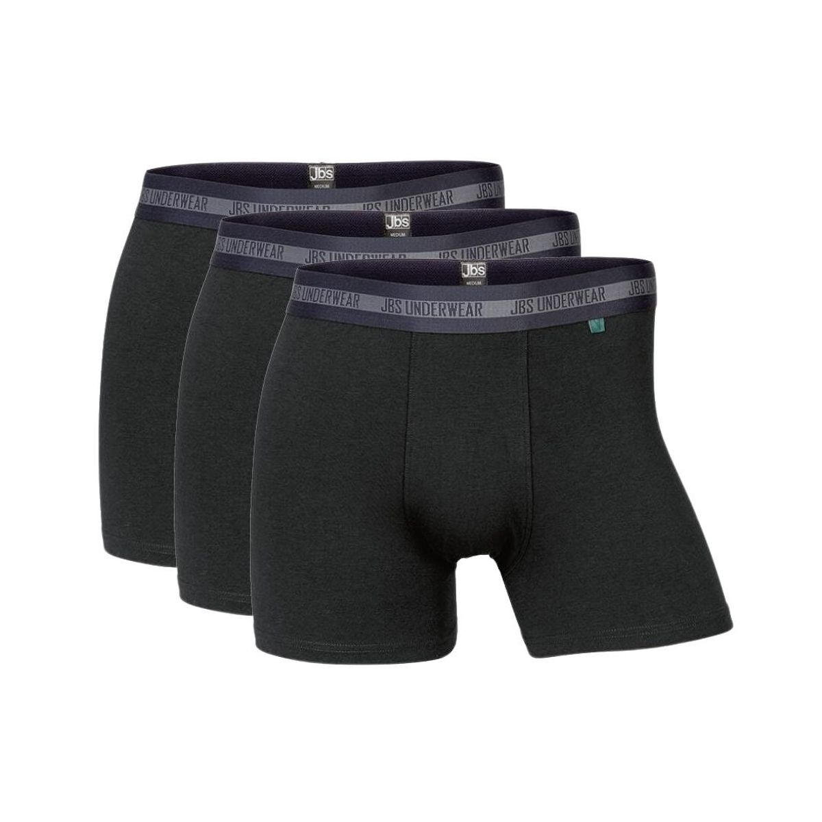 3-pak JBS bambus boxershorts, sort, str. XL