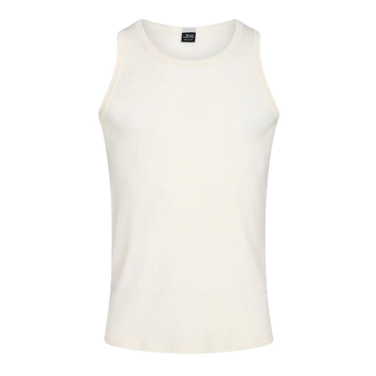 Tank-top i 100% merino uld til mænd, JBS, hvid, str. XL