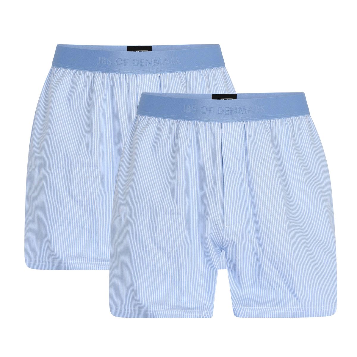 2 par bambus boxershorts "loos fit" fra JBS of Denmark - Blå-M