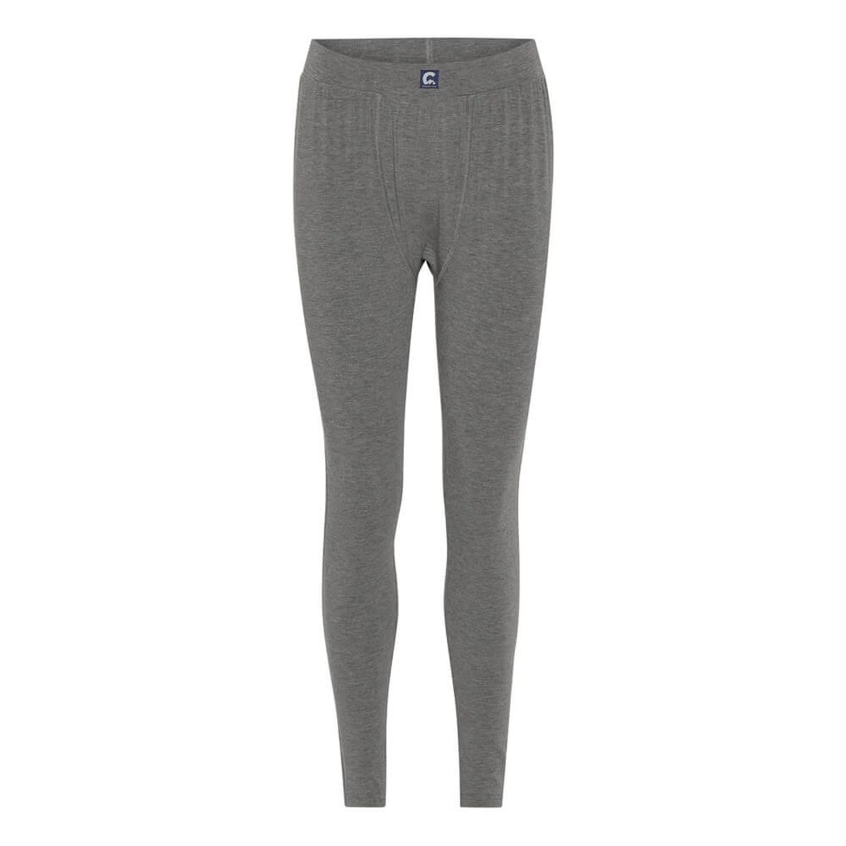 Leggings i merinould, dame, Coastland of Denmark, grå, str. Medium