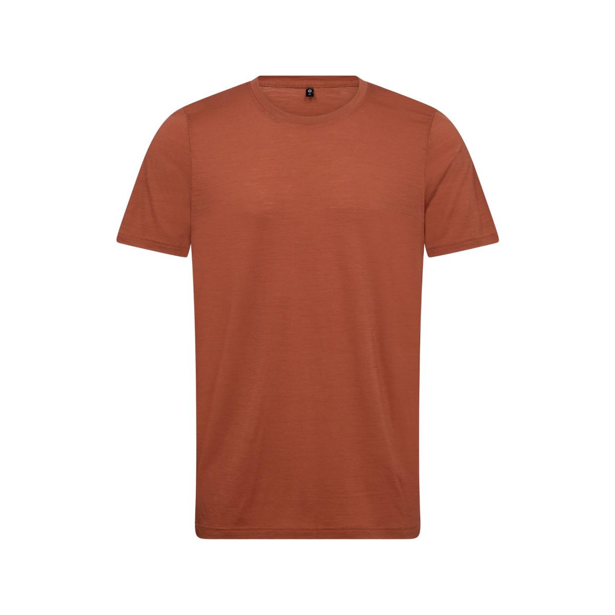 T-shirt i 100% uld til mænd, JBS of Denmark, orange str. medium