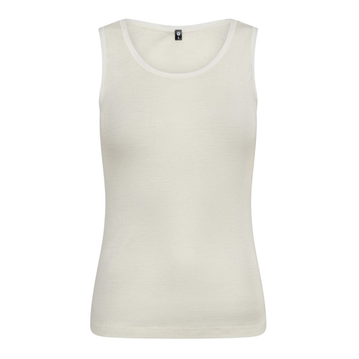 Tank top i 100% uld til kvinder, JBS of Denmark, råhvid, str. small