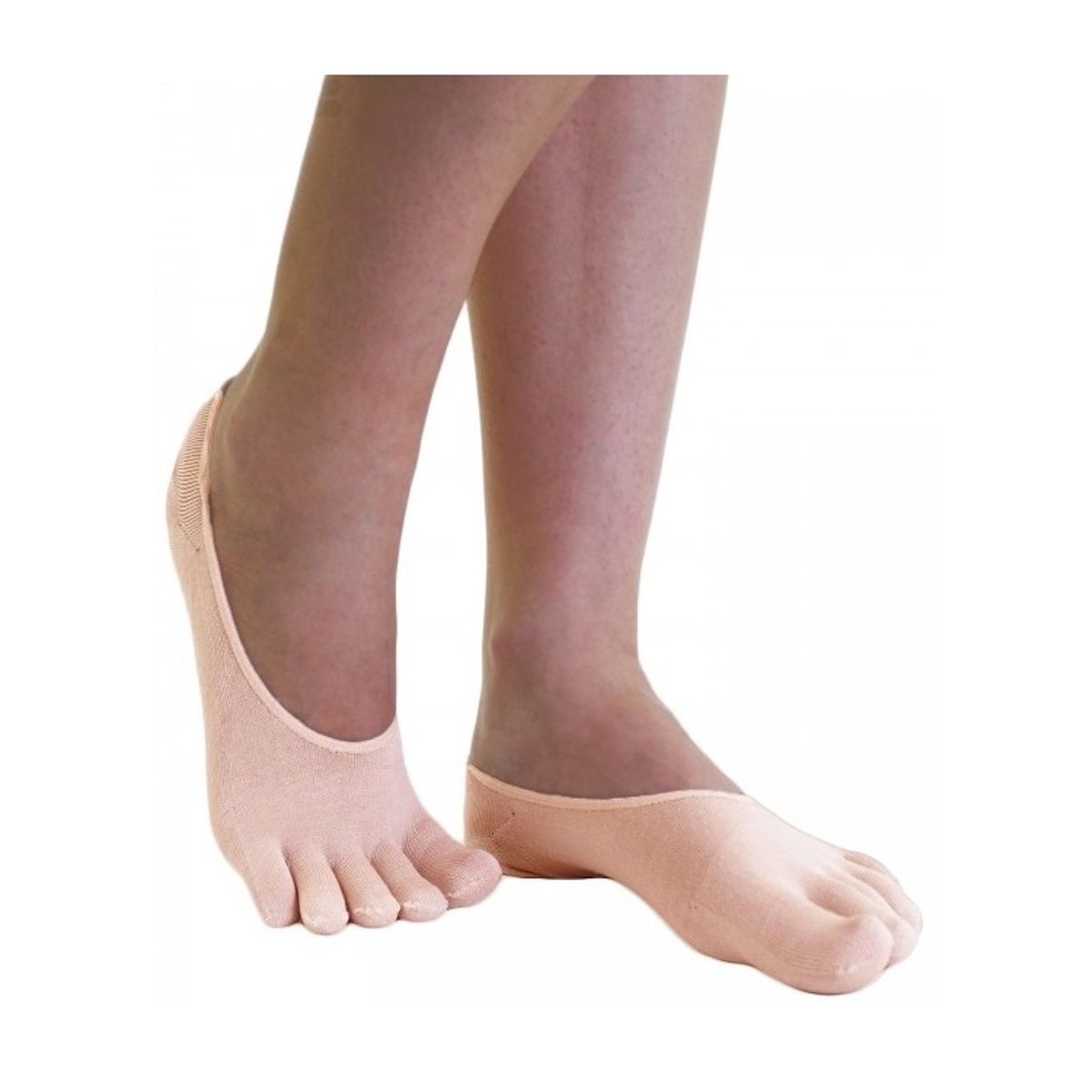 ToeToe Silk Foot Cover Nude Str. 35-37