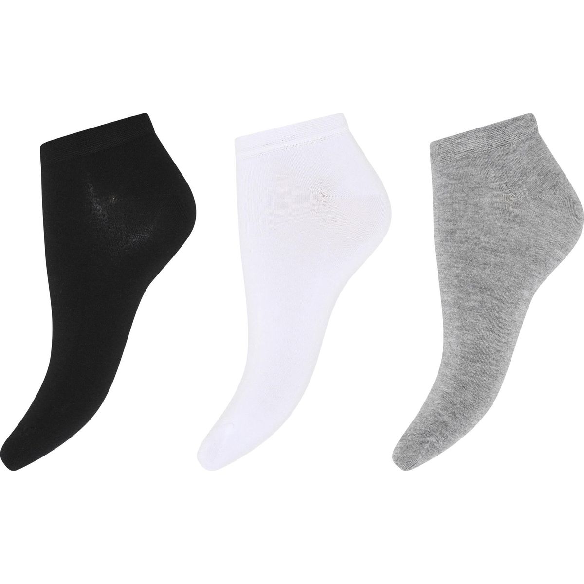 DECOY sneaker socks bamboo 3pk - Mix str. 37-41