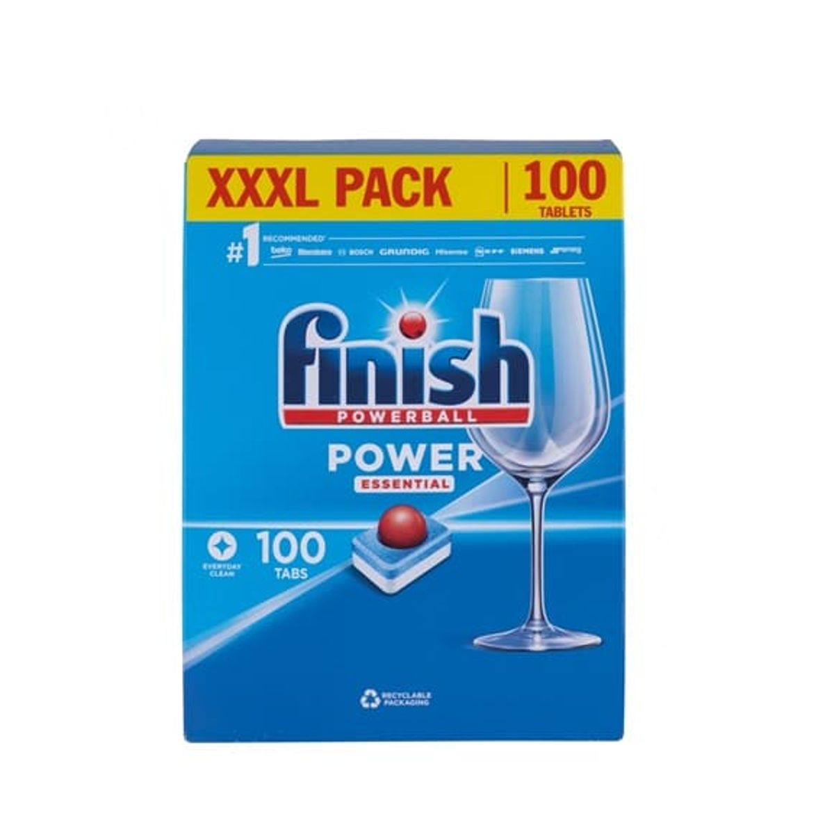 Finish Powerball Essential opvaskertabs 100 stk