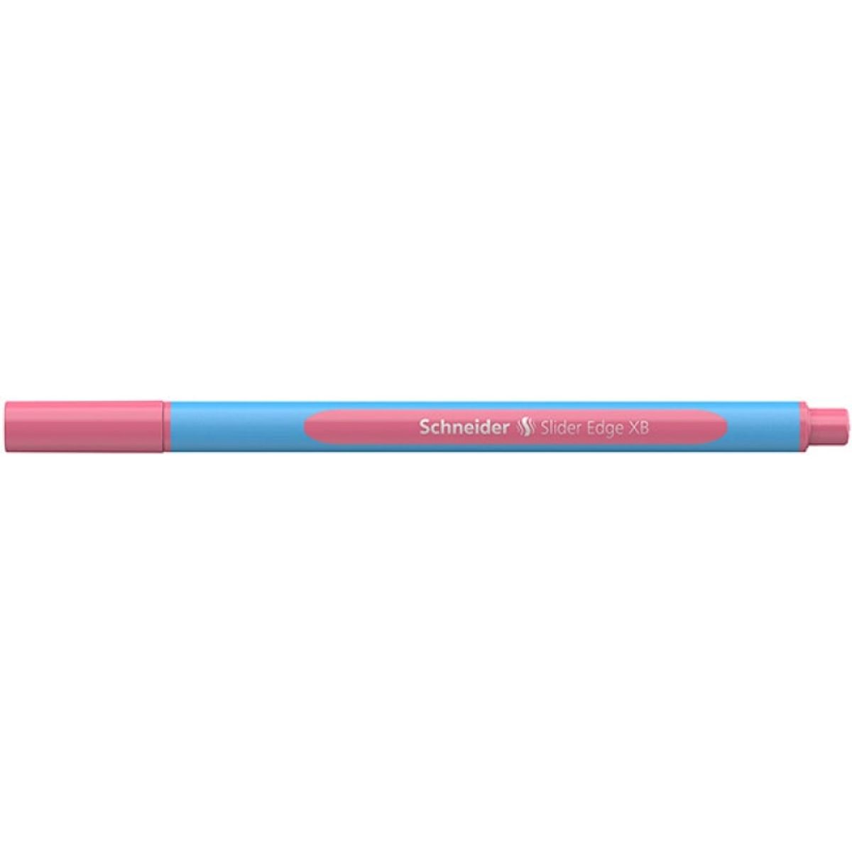 Rollerballpen SCHNEIDER Slider Edge Pastel, XB, mørkerød,.