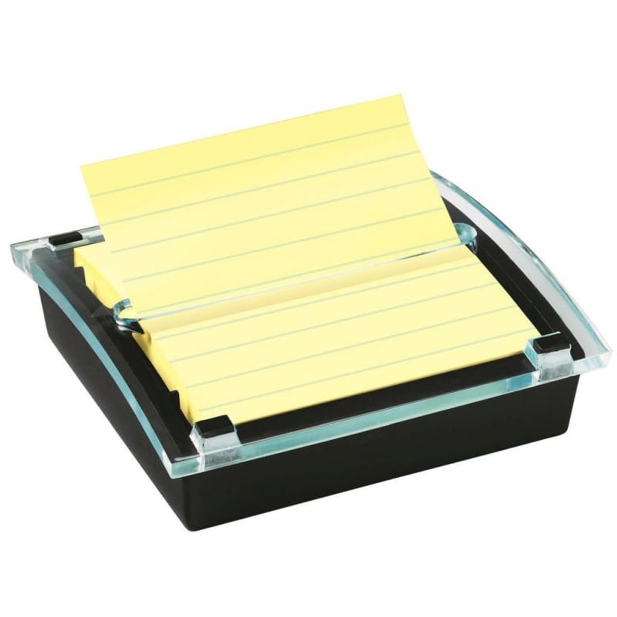 Sticky notes dispenser POST-IT® Millenium XL Z-Notes (DS440-SSCYL), sort, 1 blok GRATIS