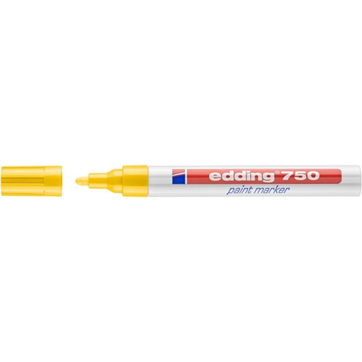 Marker paint e-750 EDDING, 2-4mm, gul, 10 stk.