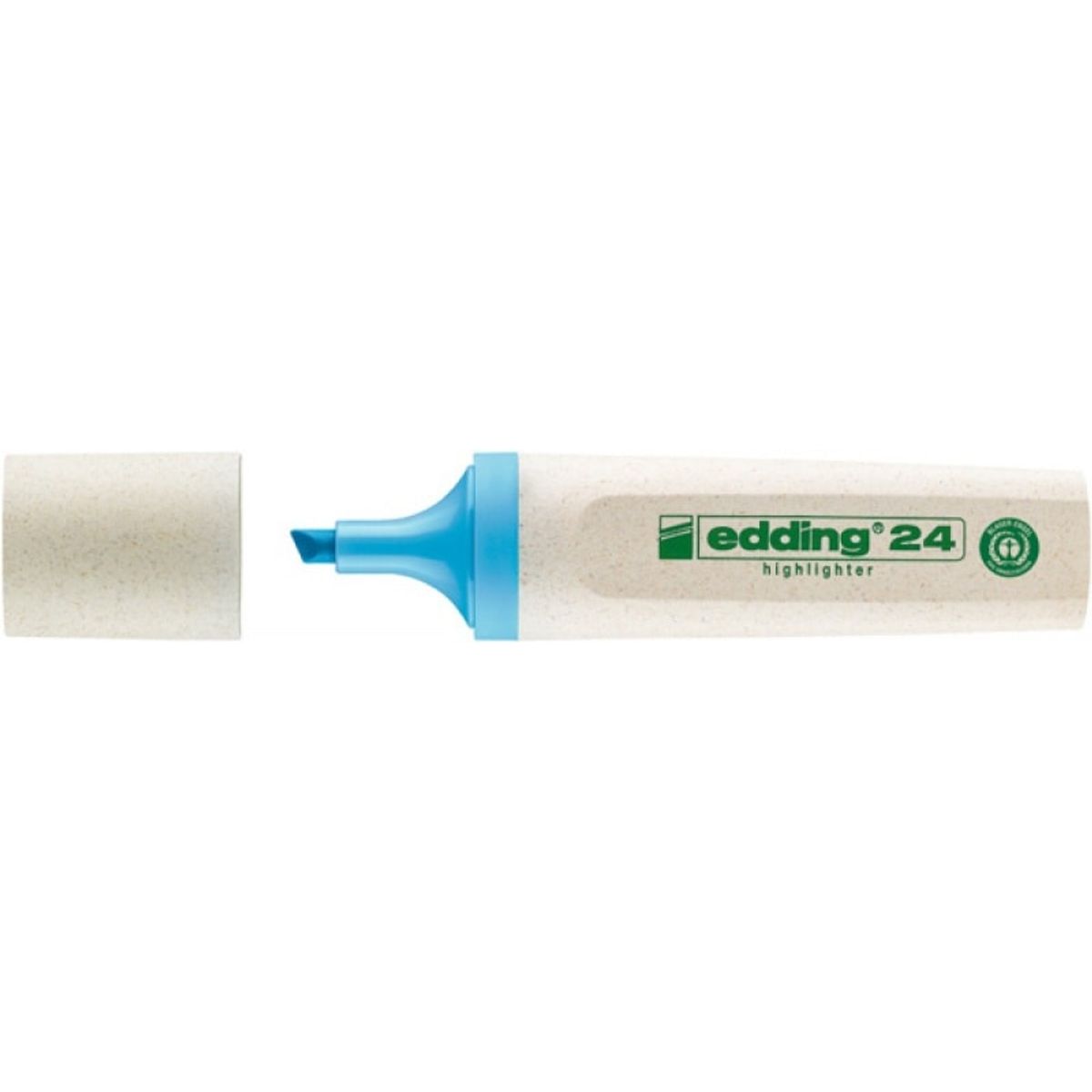 Markører e-24 EDDING ecoline, 2-5mm, lysblå, 10 stk.