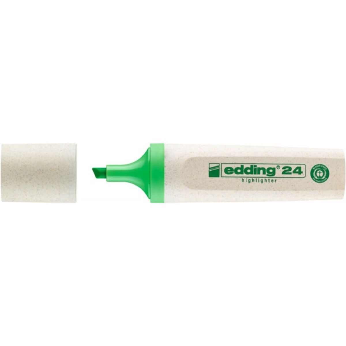 Markører e-24 EDDING ecoline, 2-5mm, lys grøn, 10 stk.