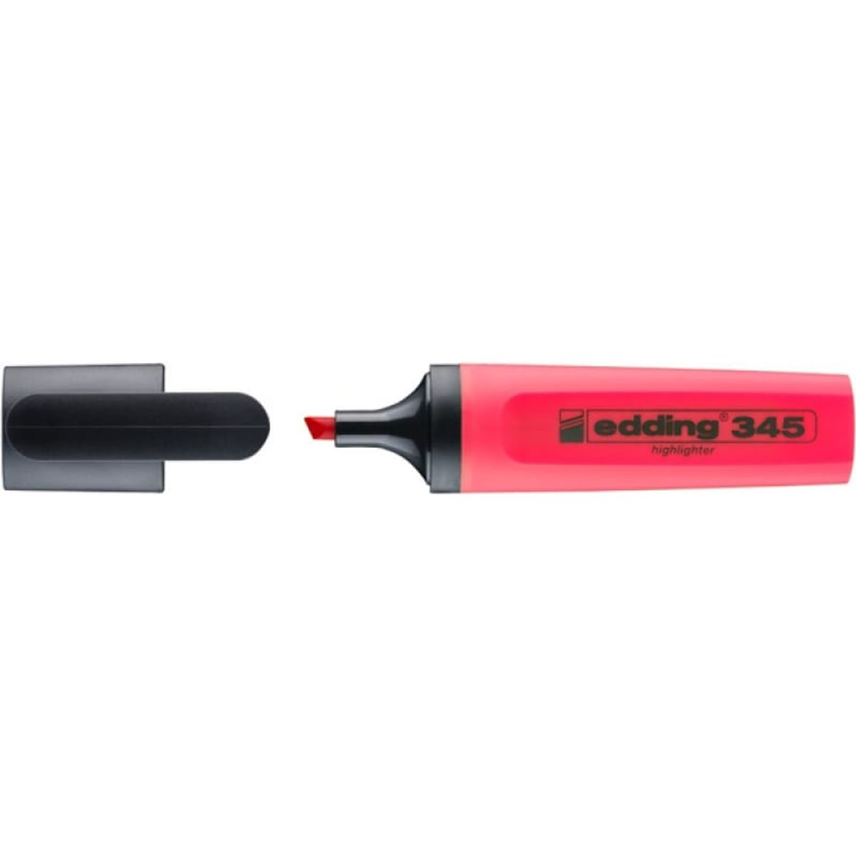 EDDING e-345 overstregningstusser, 2-5mm, rød, 10 stk.