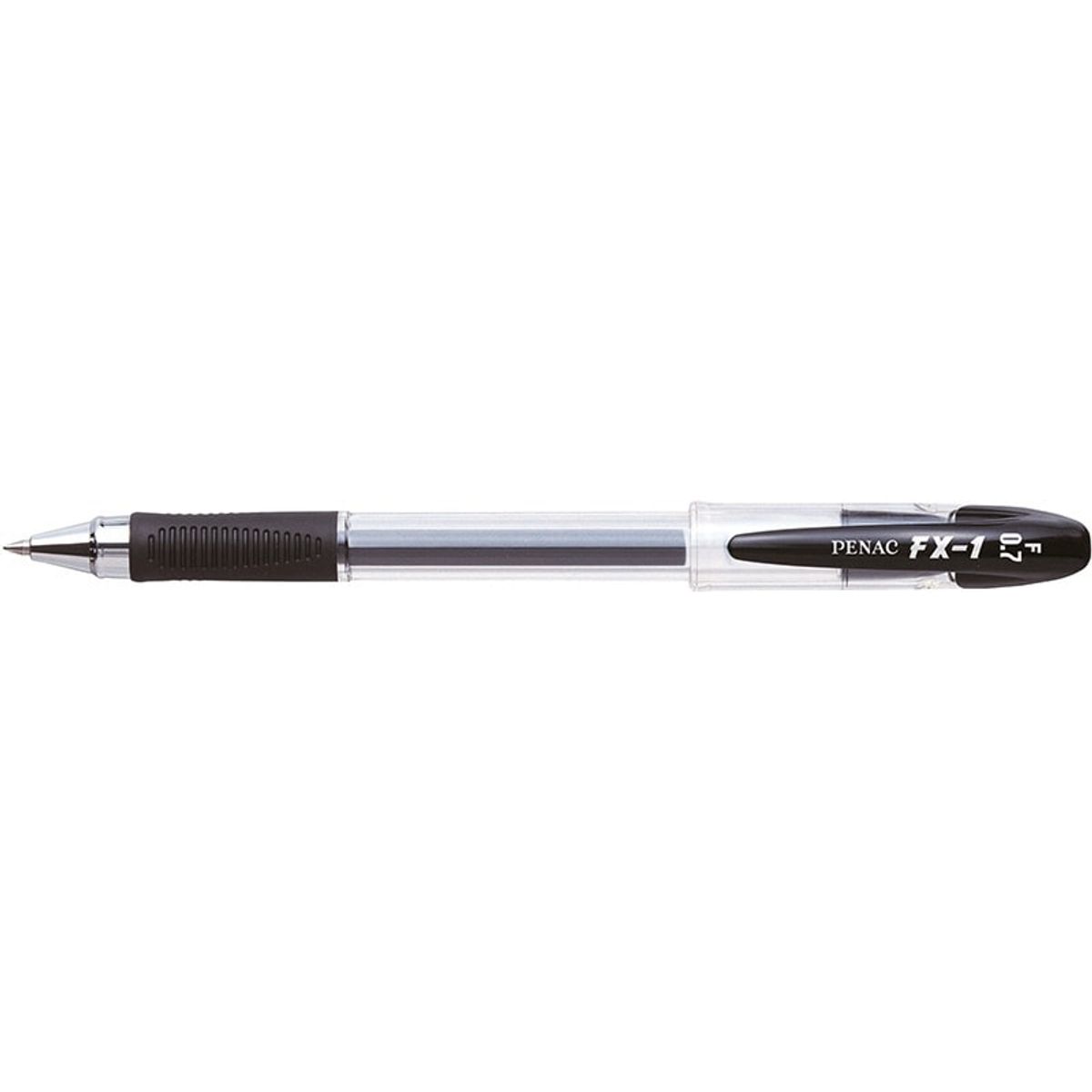 Gelpen PENAC FX1 0,7mm, sort, 12 stk.