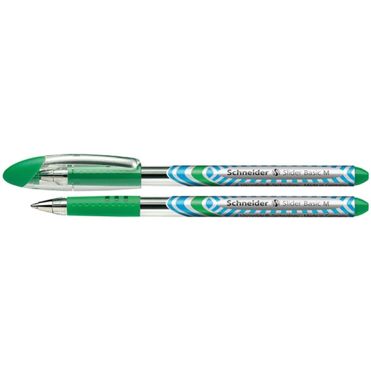 SCHNEIDER Slider Basic pen, M, grøn, 10 stk.