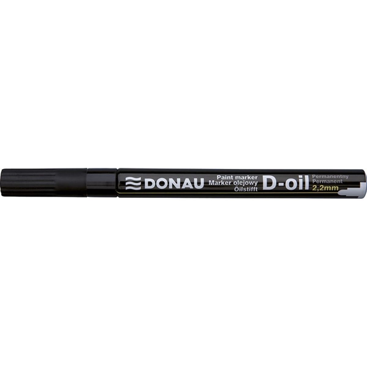 Oliemarkør DONAU (D)-Oil, rund, 2.2 mm, sort,.