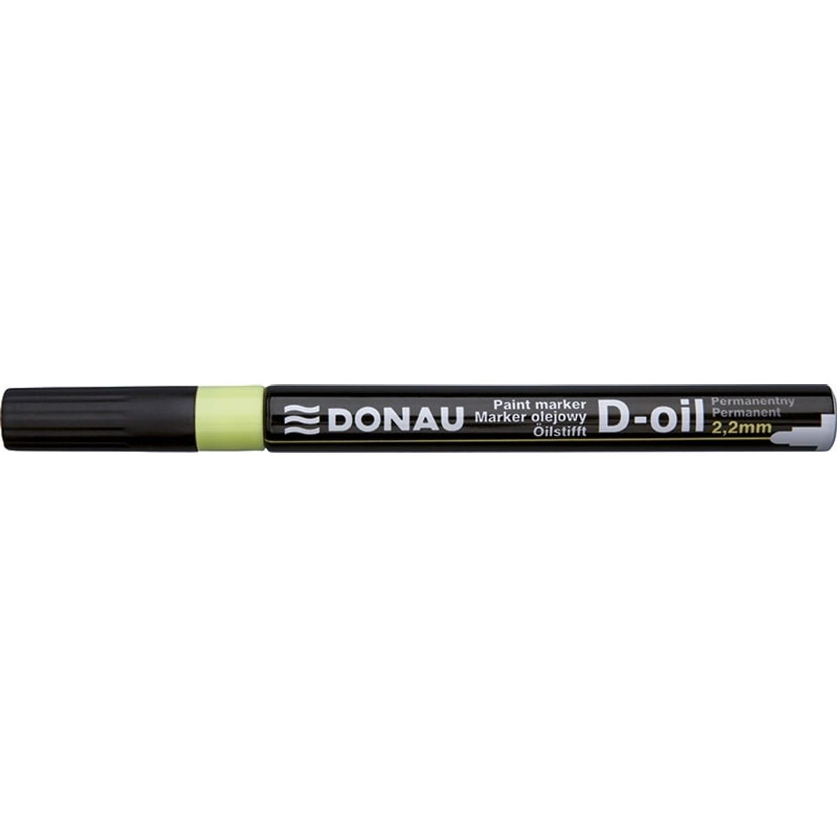 Oliemarkør DONAU (D)-Oil, rund, 2.2 mm, gul,.