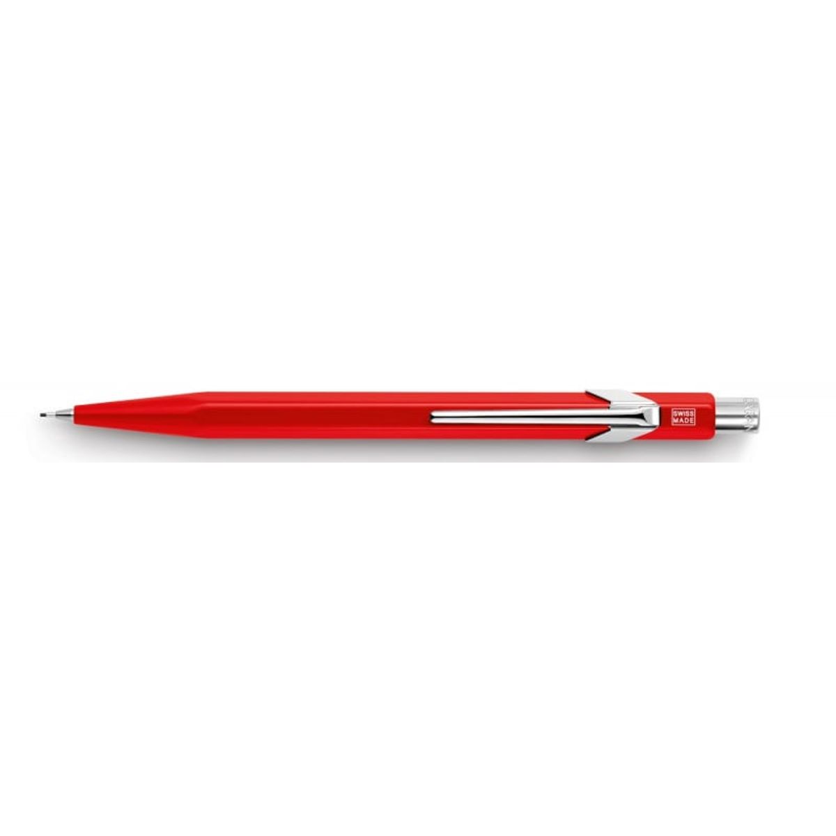 Mekanisk blyant CARAN D'ACHE 844, 0,7mm, rød, aluminium