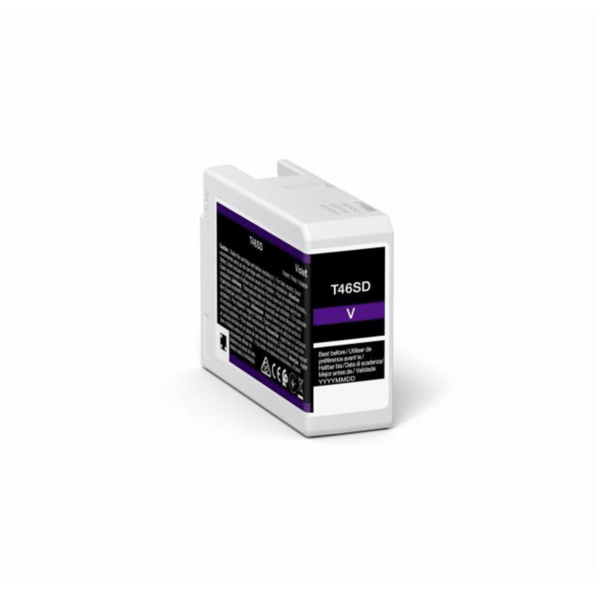 Epson T46S violet blækpatron 25 ml - Kompatibel - C13T46SD00