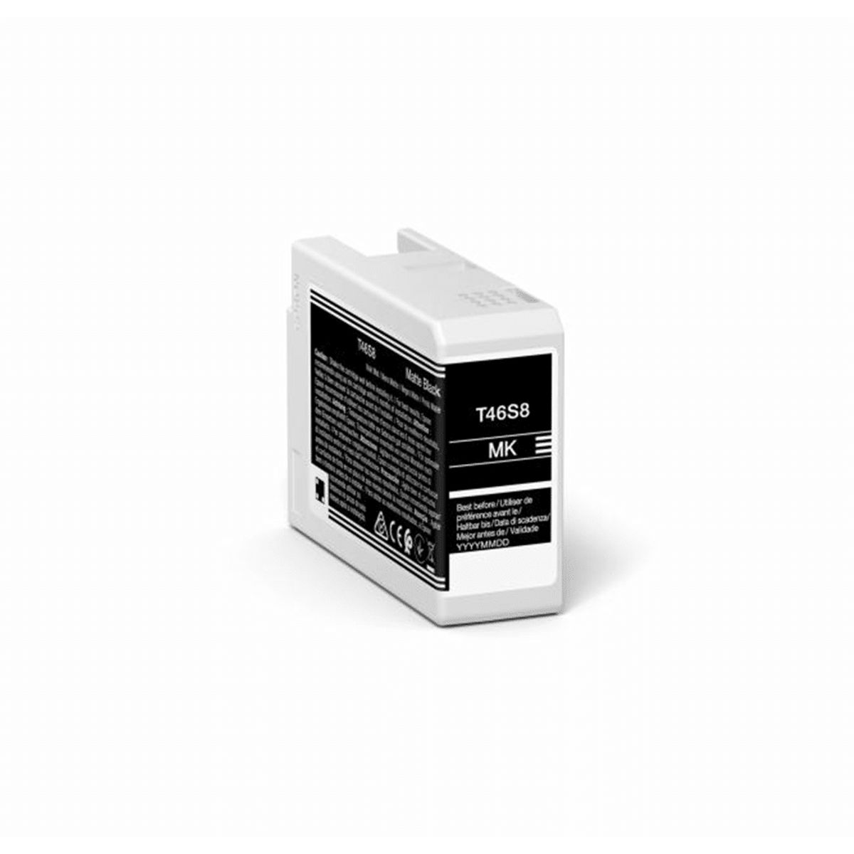 Epson T46S mat sort blækpatron 25 ml - Kompatibel - C13T46S800