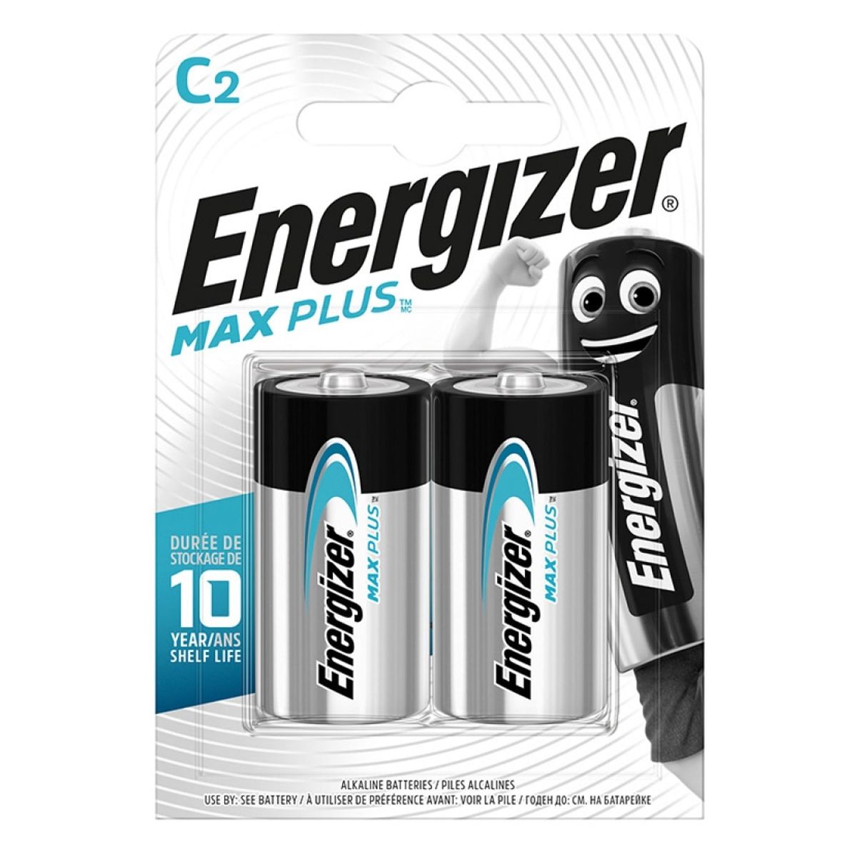 Batterier Energizer Max Plus E93 BP2.