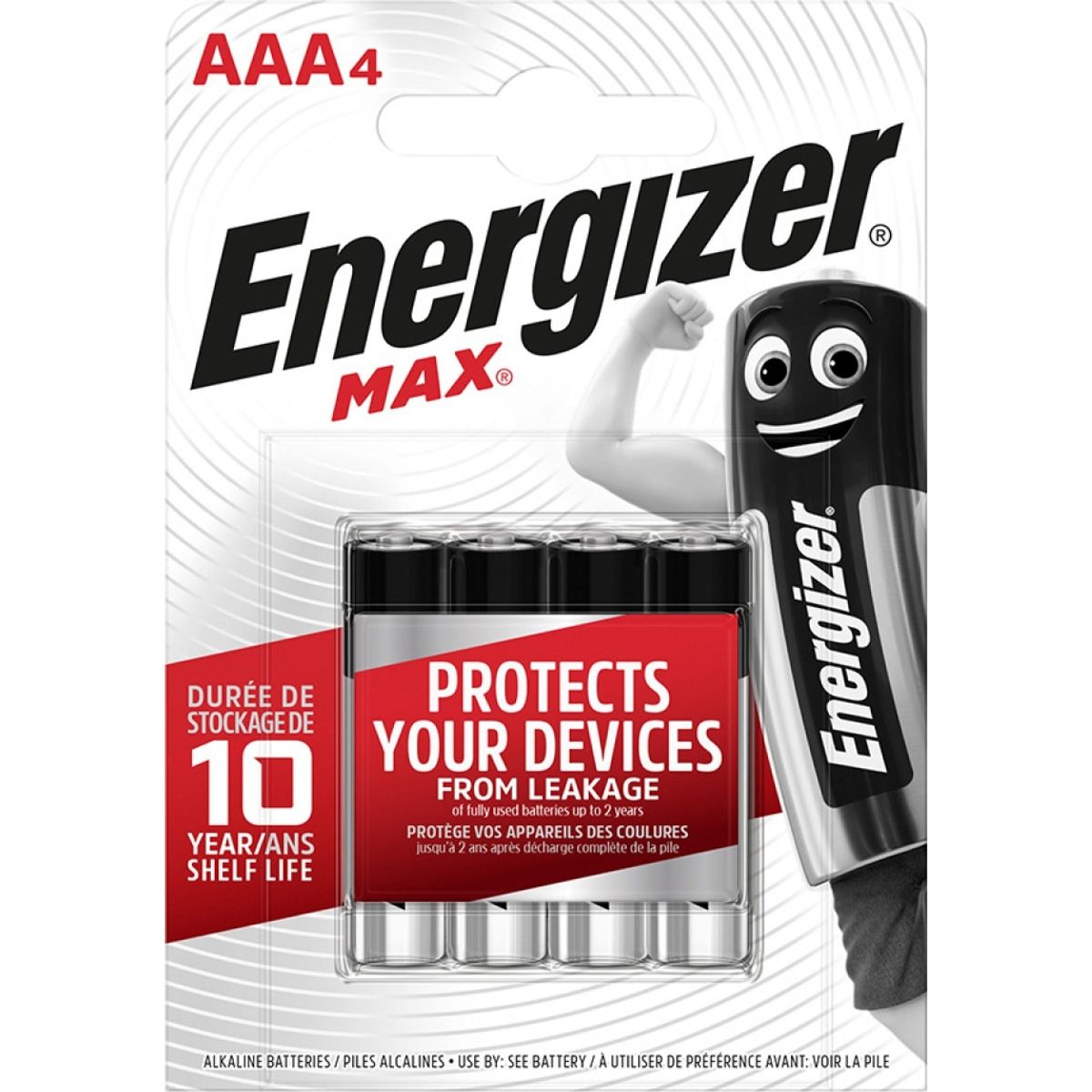 Batteri ENERGIZER Max AAA 1,5V.