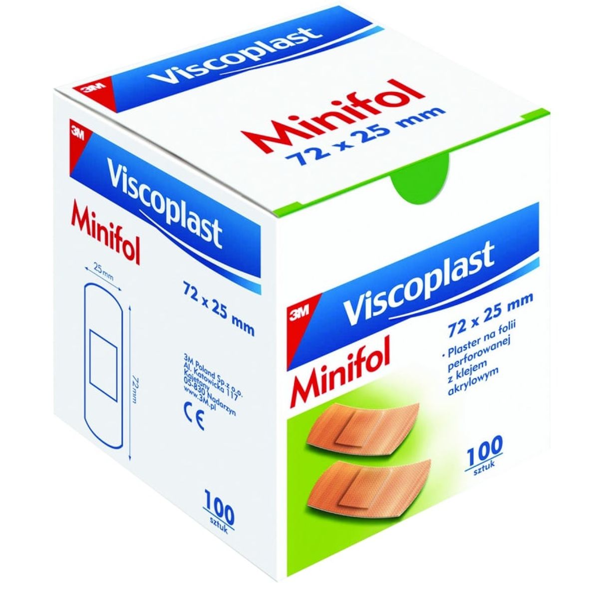 Plastre VISCOPLAST MINIFOL 72x25mm, vandtæt,.