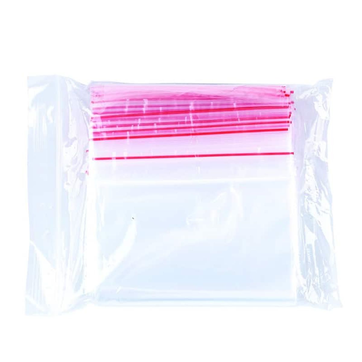 String bag transparent LDPE 120x180mm.