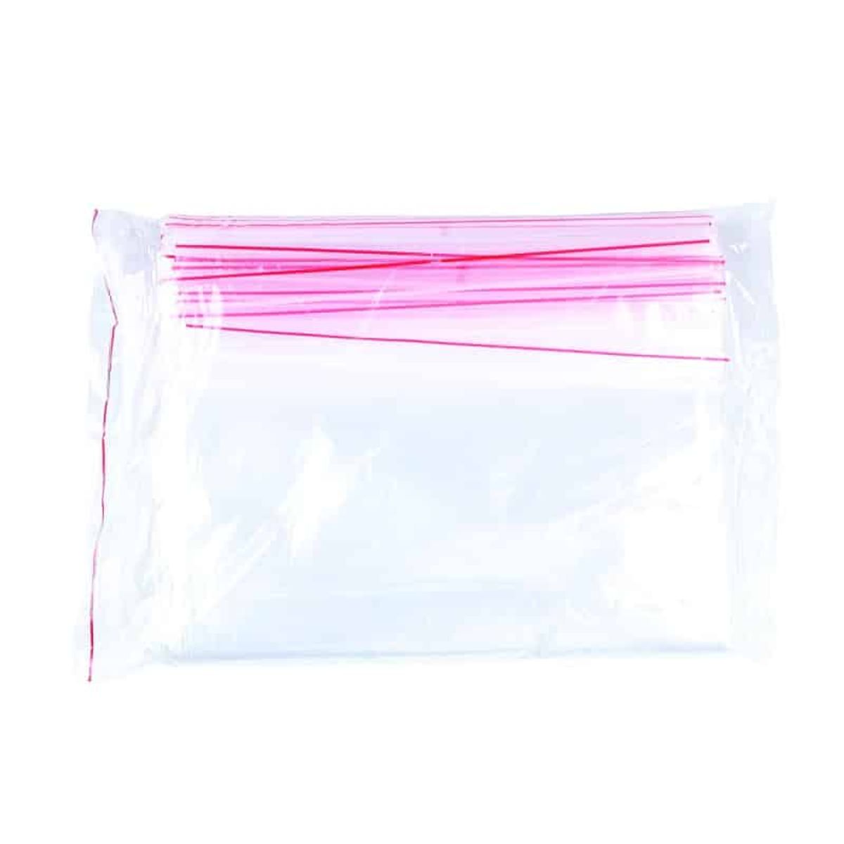 String bag transparent LDPE 250x350mm.