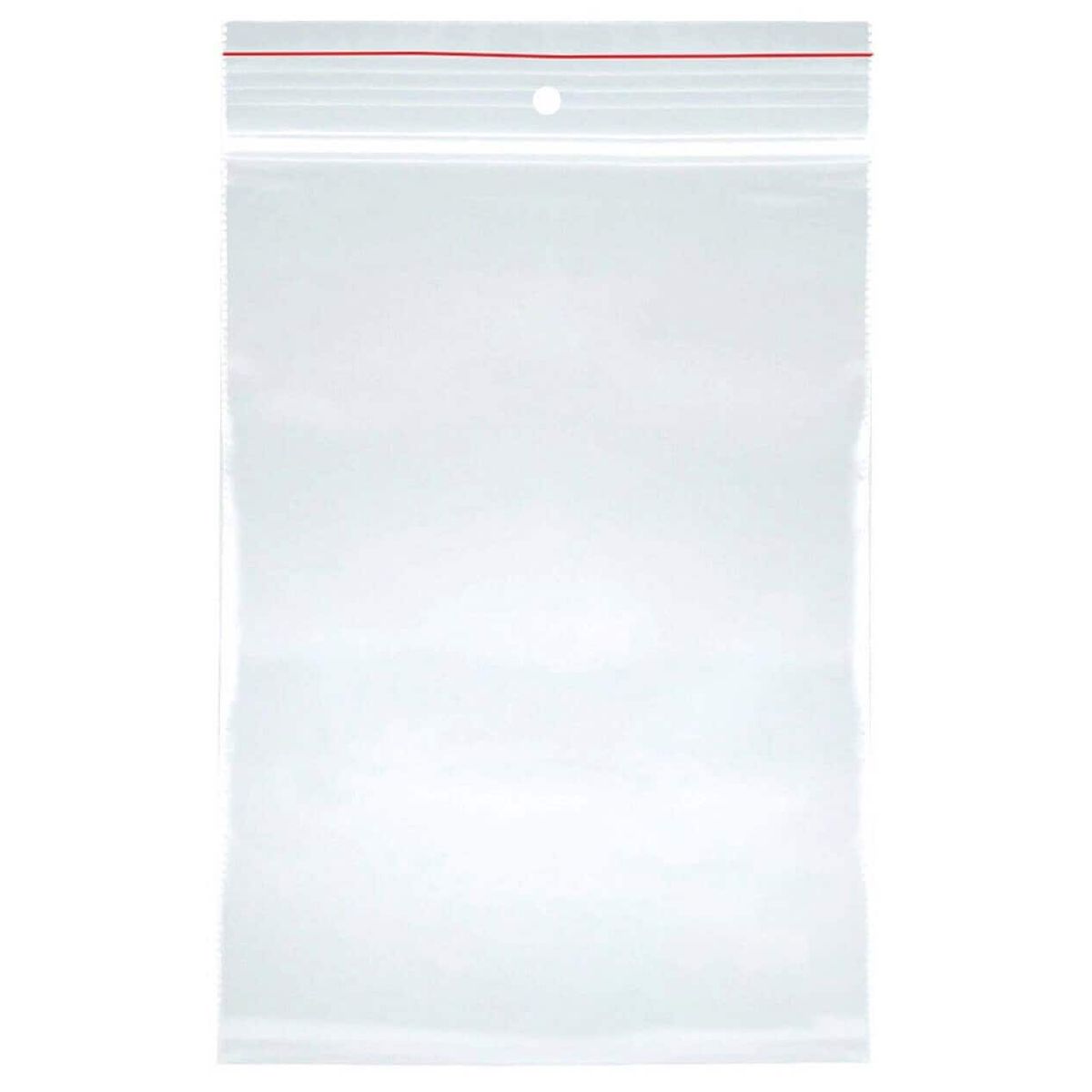 String bag transparent LDPE 215x300mm.