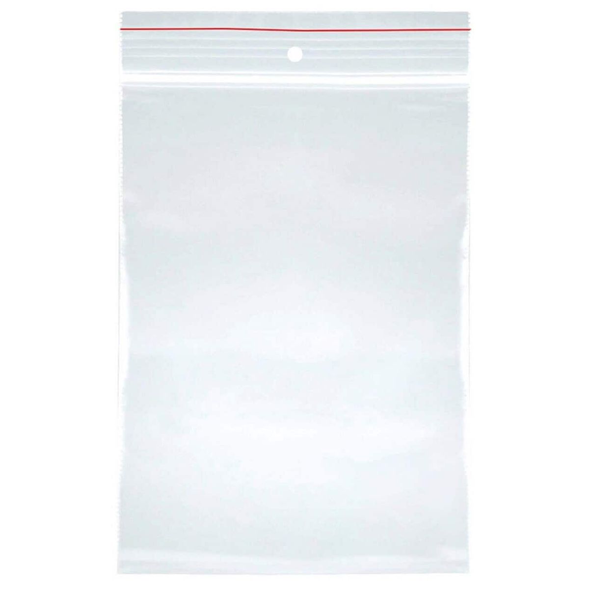 String bag transparent 300x400mm LDPE.