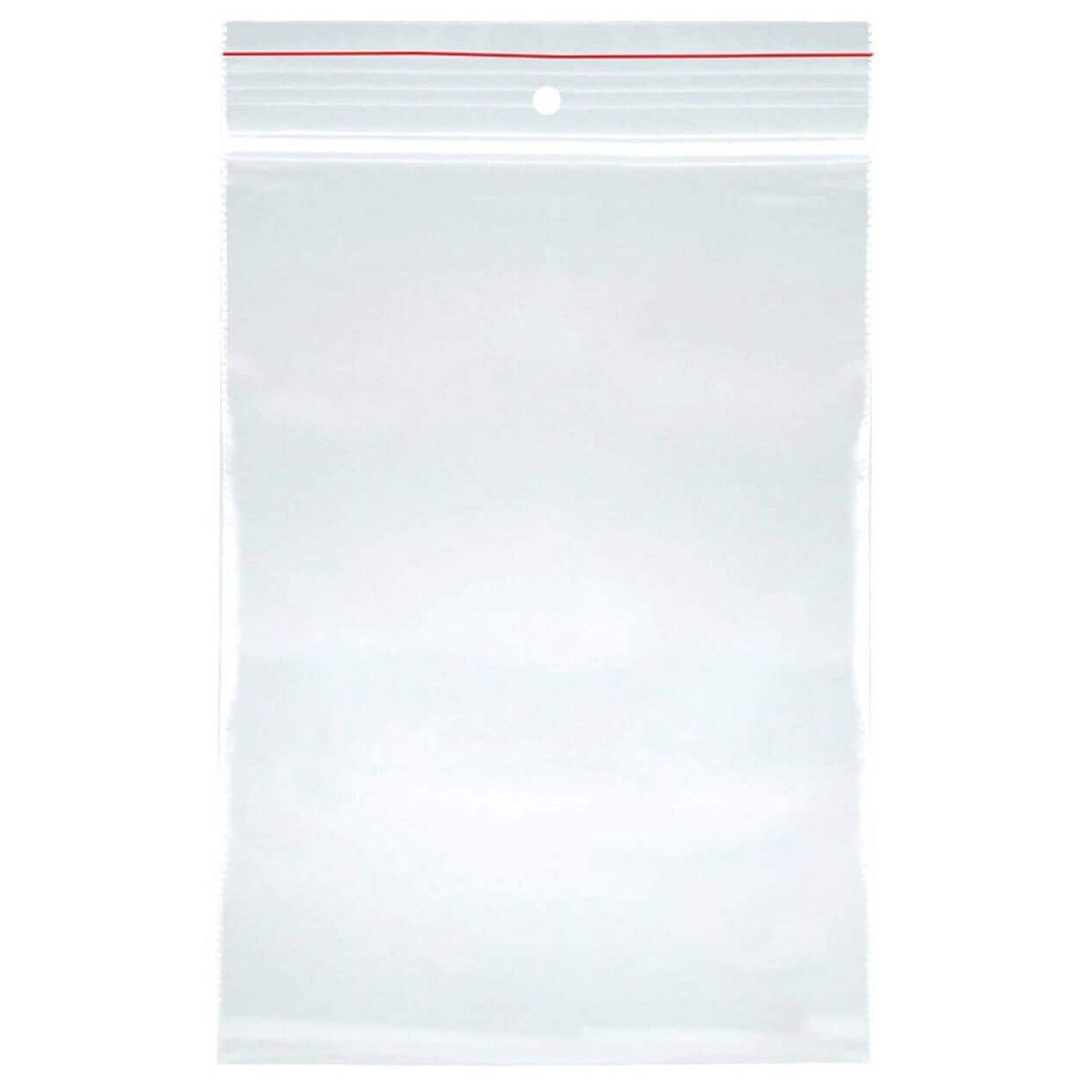 String bag transparent LDPE 140x150mm.