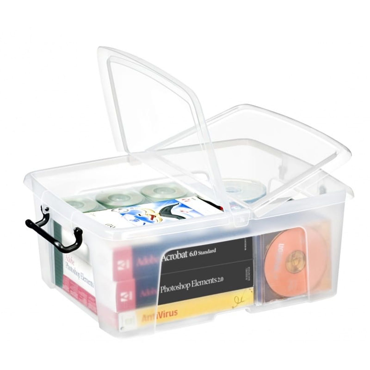 Opbevaringsboks CEP Smartbox 24L Transparent.