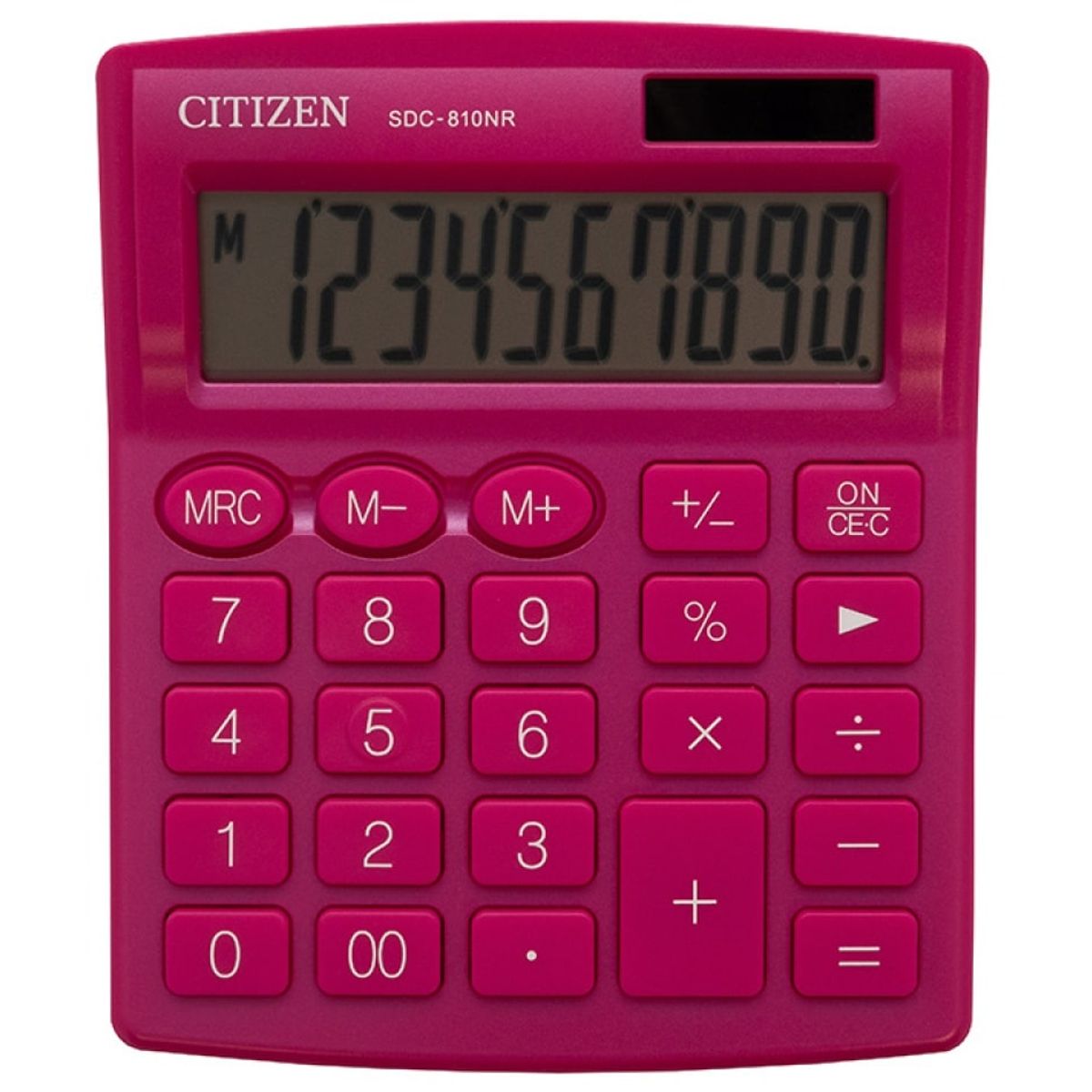 Kontorregner CITIZEN SDC-810NRPKE 10-cifret Pink.