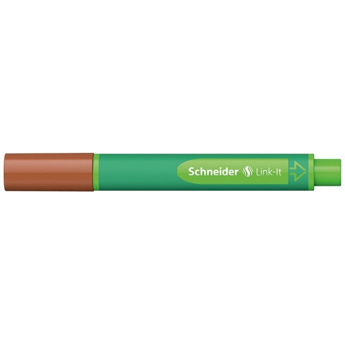 Fiberpen Schneider Link-It 1,0mm Lysebrun.