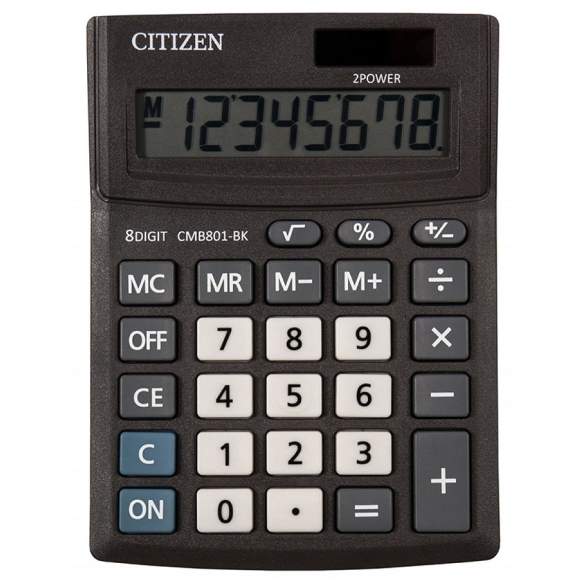 Kontorregner CITIZEN CMB801-BK 8-cifret display.