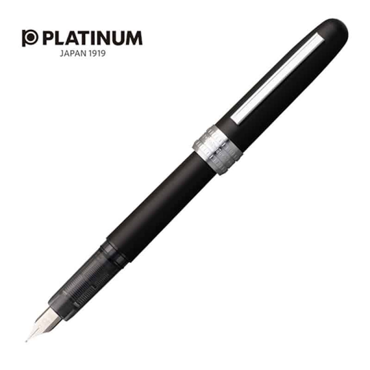 Fyldepen Platinum Plaisir Black Mist, F,.