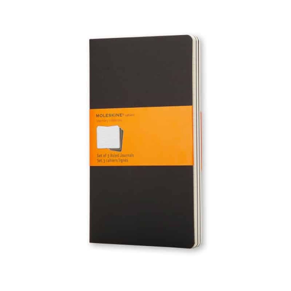 Notebooks Moleskine Cahier Journals 9x14cm Linjeret.