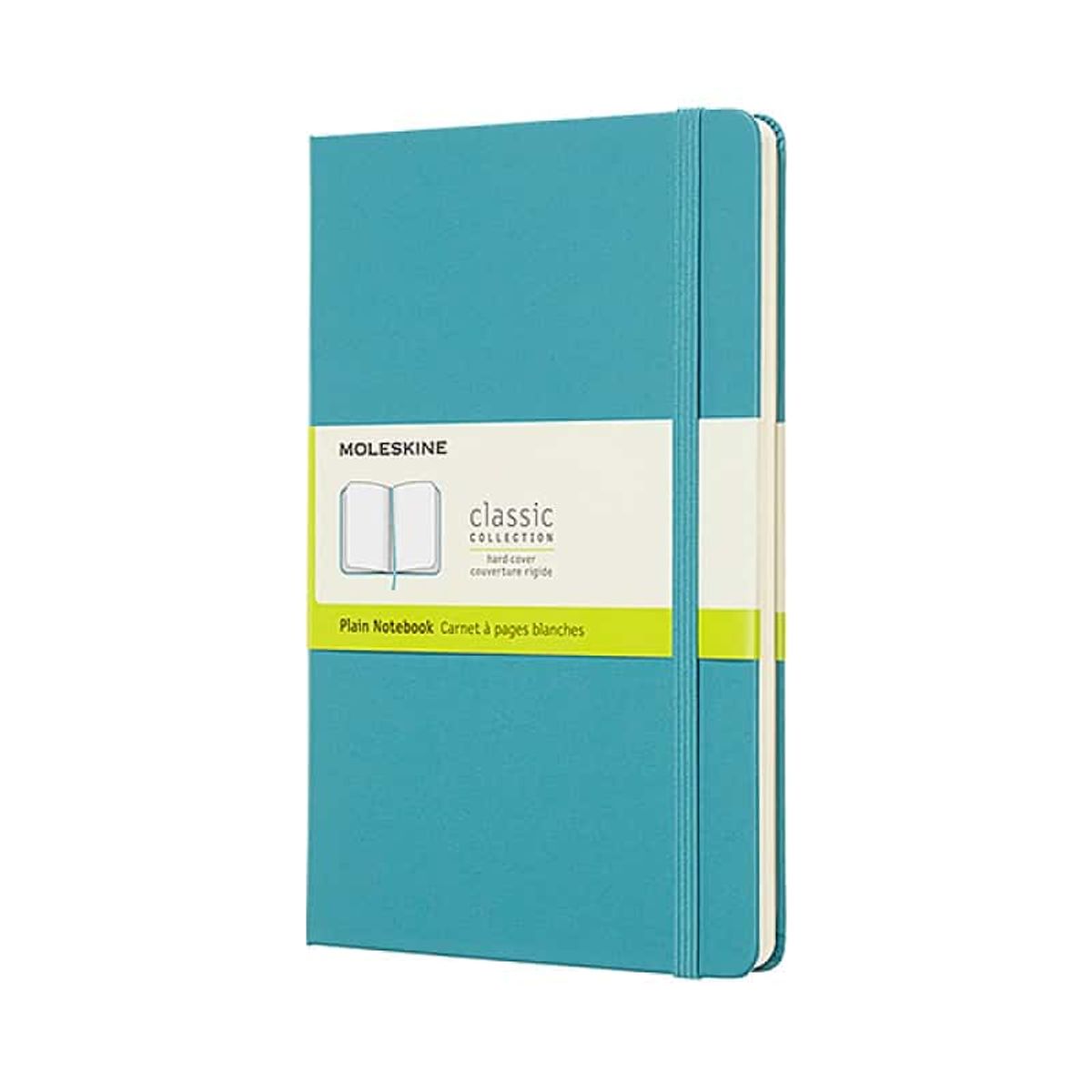 Notesbog Moleskine Classic L Reef Blue.