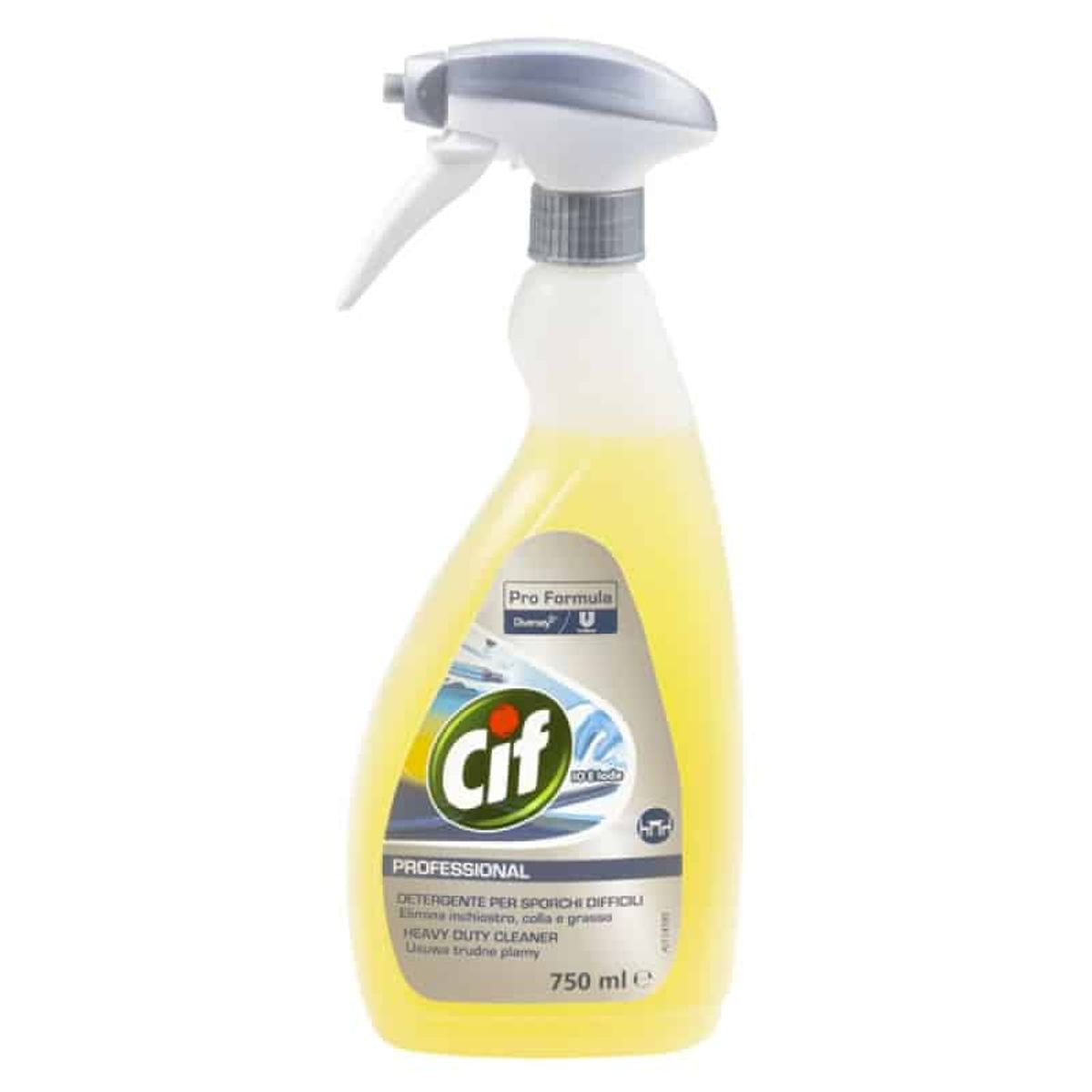 Affedtningsmiddel CIF Diversey 750ml sprayflaske.