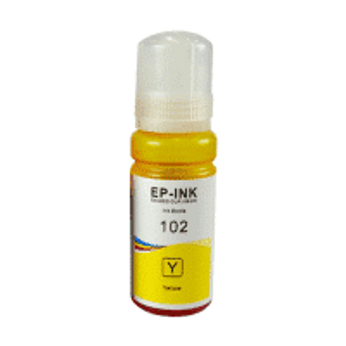 Epson 102 gul blækrefill 70 ml - Uoriginal - C13T03R440