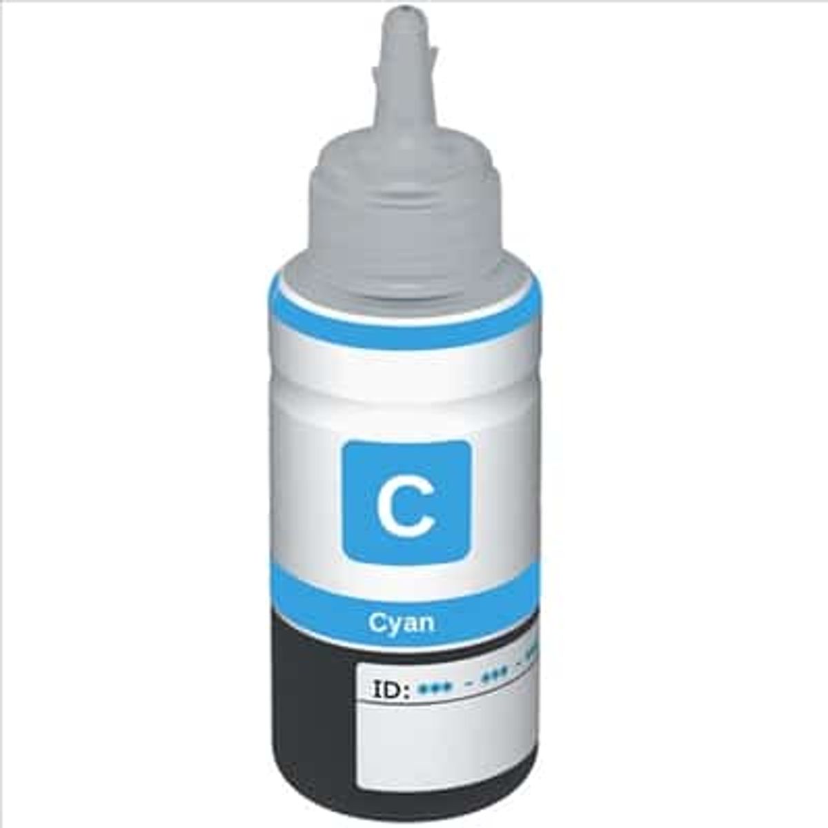 Epson 104 cyan blækrefill 70 ml kompatibel - C13T00P240