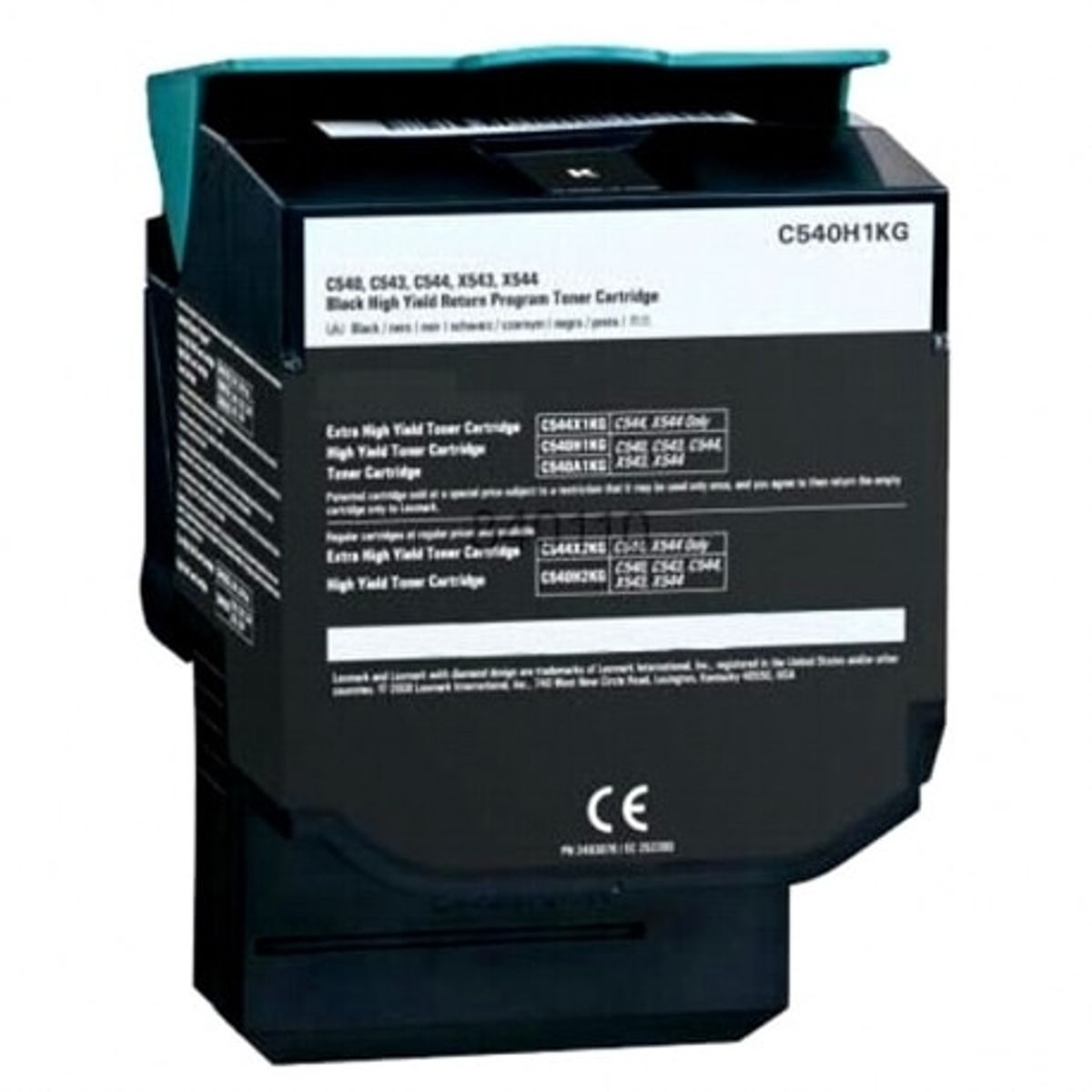 Lexmark C540H1KG sort toner - Kompatibel C540H1KG