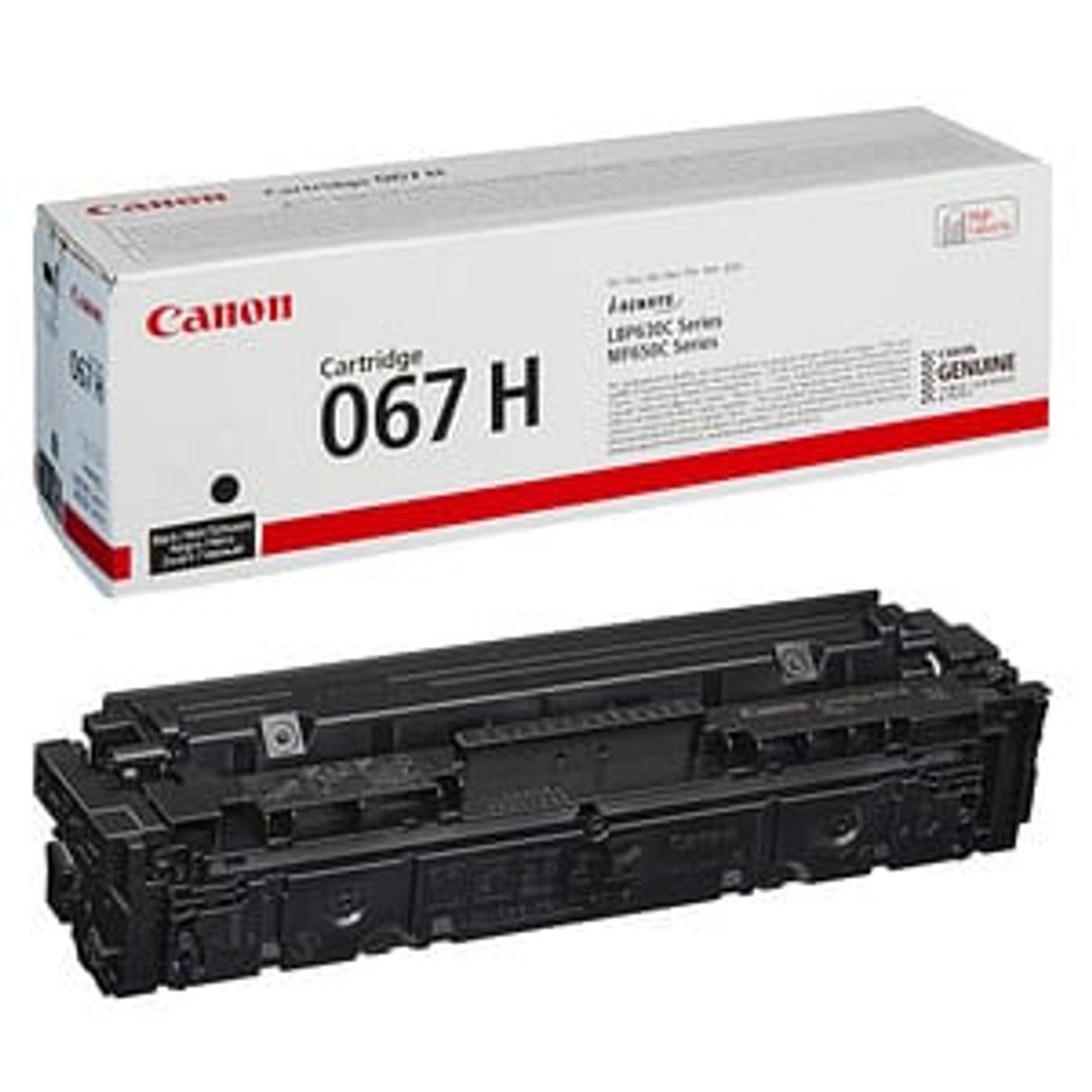 Canon 067H sort toner 3.130 sider 5106C002 - original