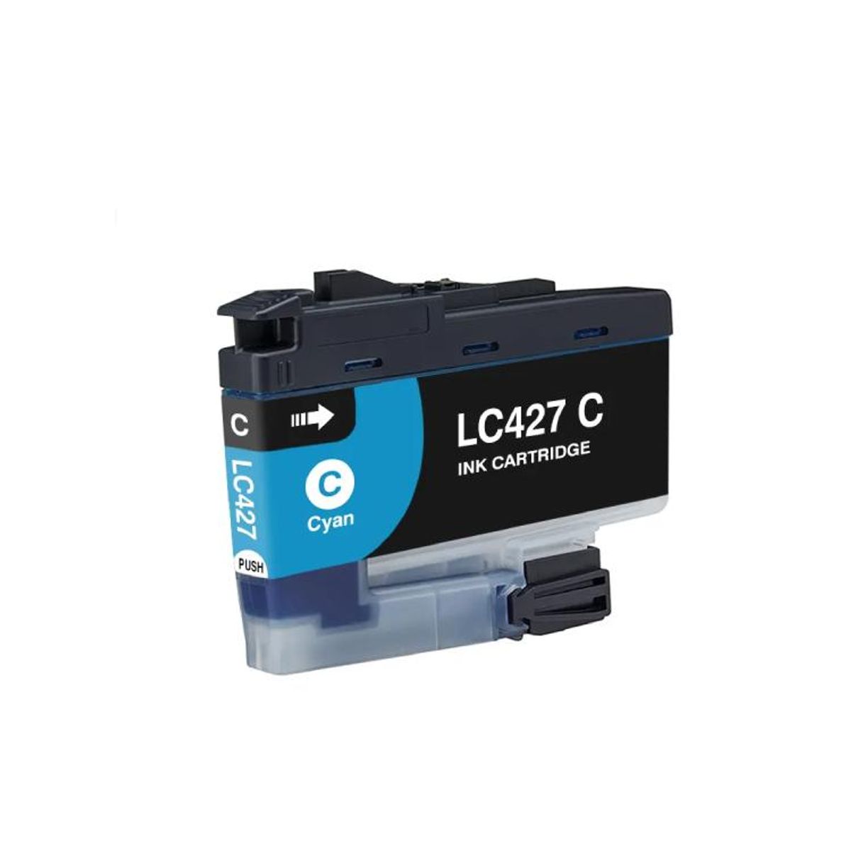 LC427C cyan blækpatron 1.500 sider - Kompatibel Brother - LC427C