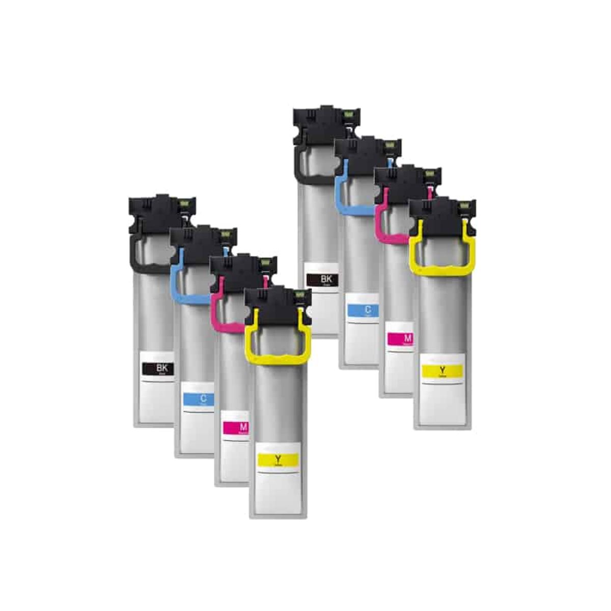 Rabat sæt! epson T9441 til T9444 8 farver 2 x BK-C-M-Y Kompatibel epson T9441 til T9444 400 ml