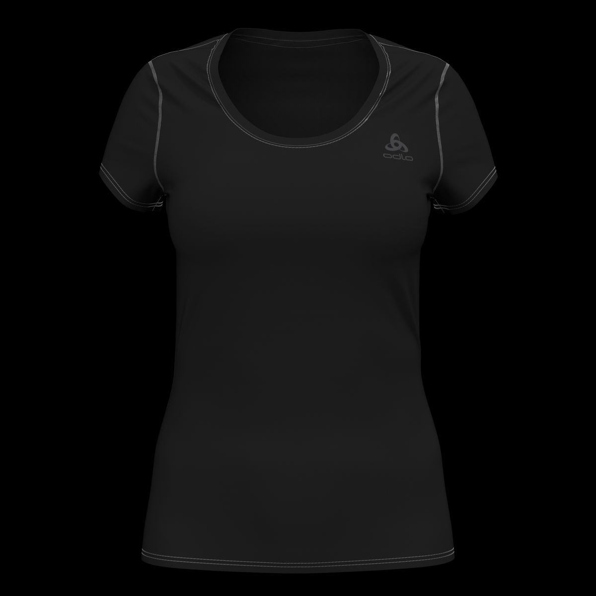 Active F-Dry Light Eco Baselayer/T-shirt - Sort-Small