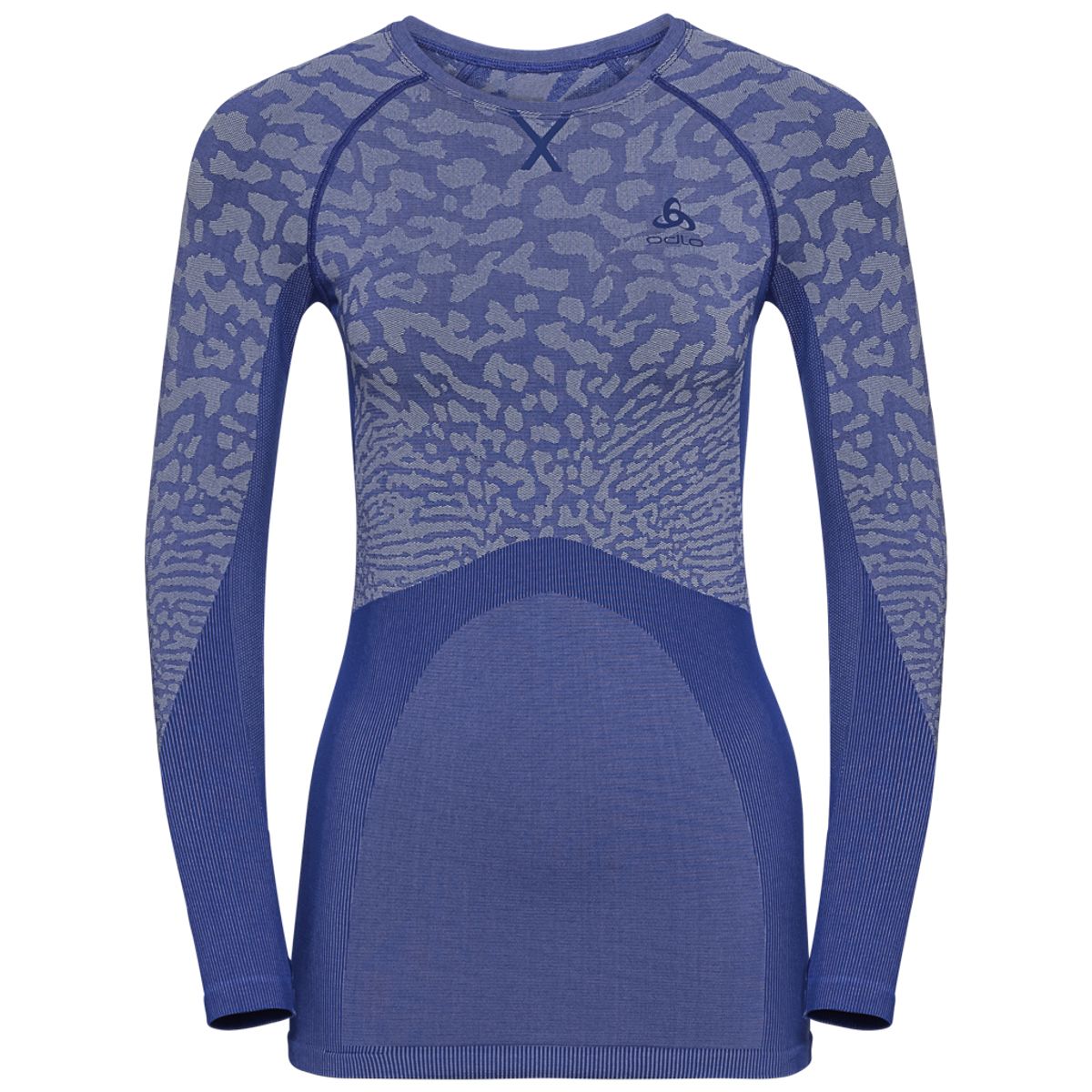 Odlo Performance Women's Syntetisk Baselayer Top Crew - Violet - Large