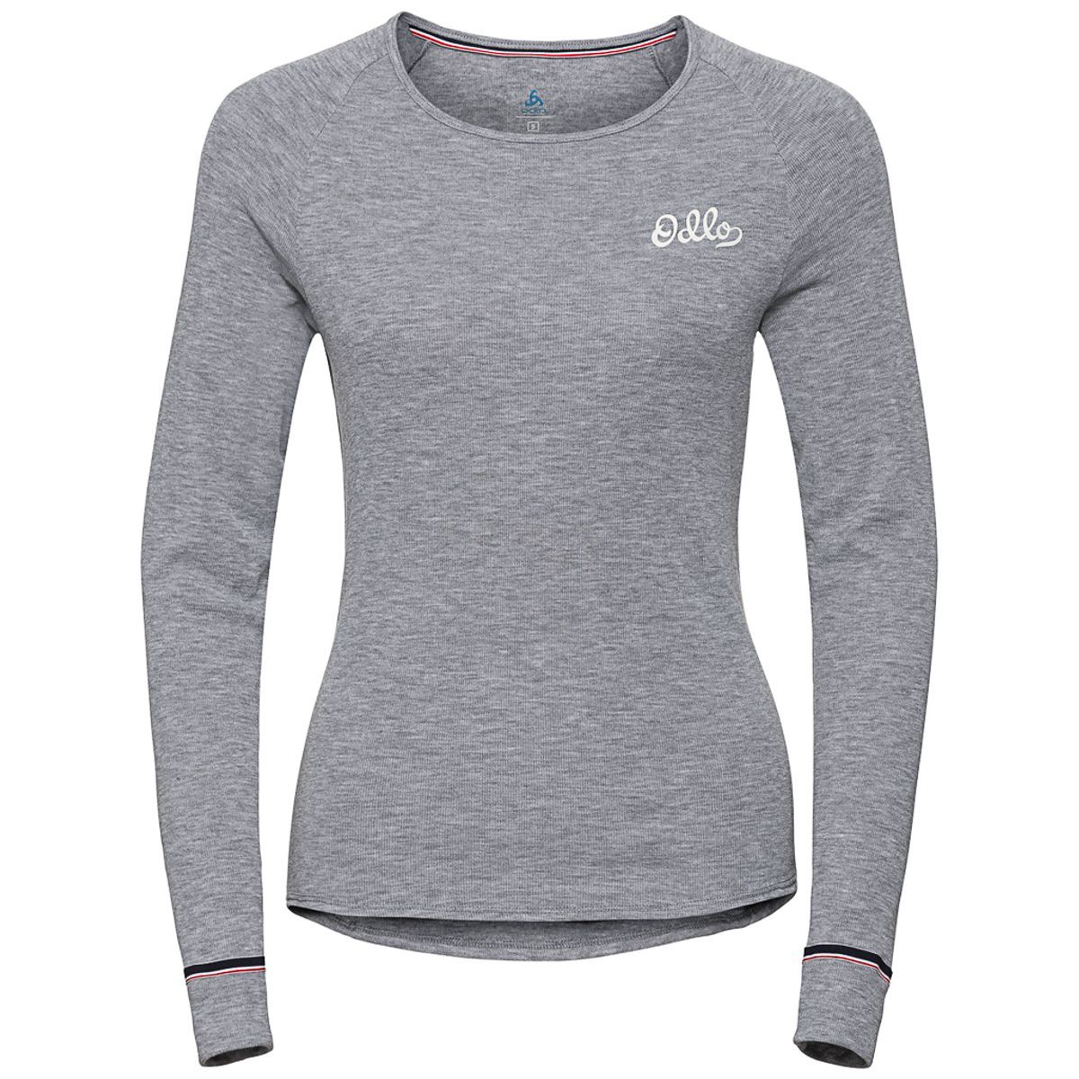 Odlo originals Women's Syntetisk Baselayer Top Crew - Grå-X Large