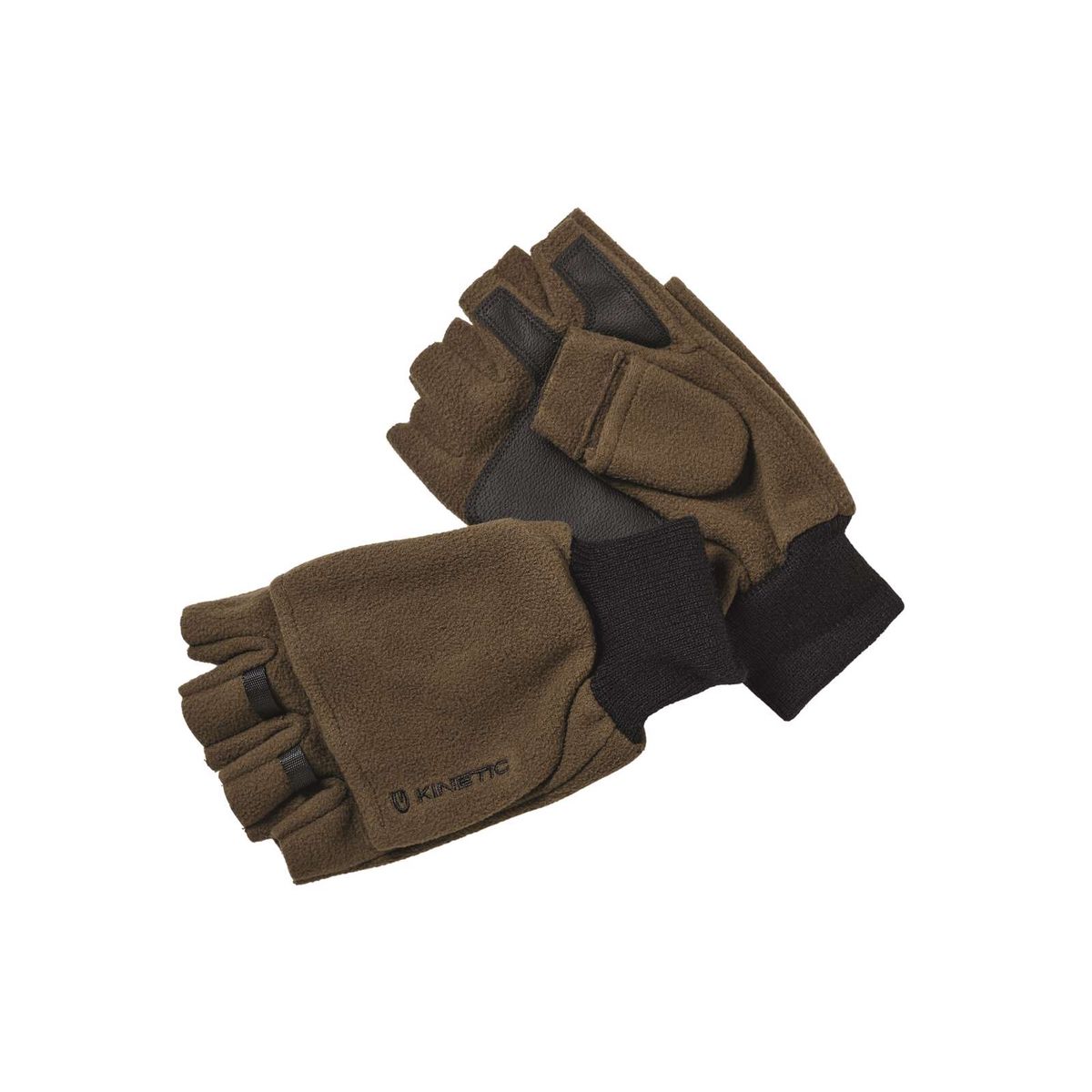 Kinetic Windstop Foldover Mitt Army Green - XL