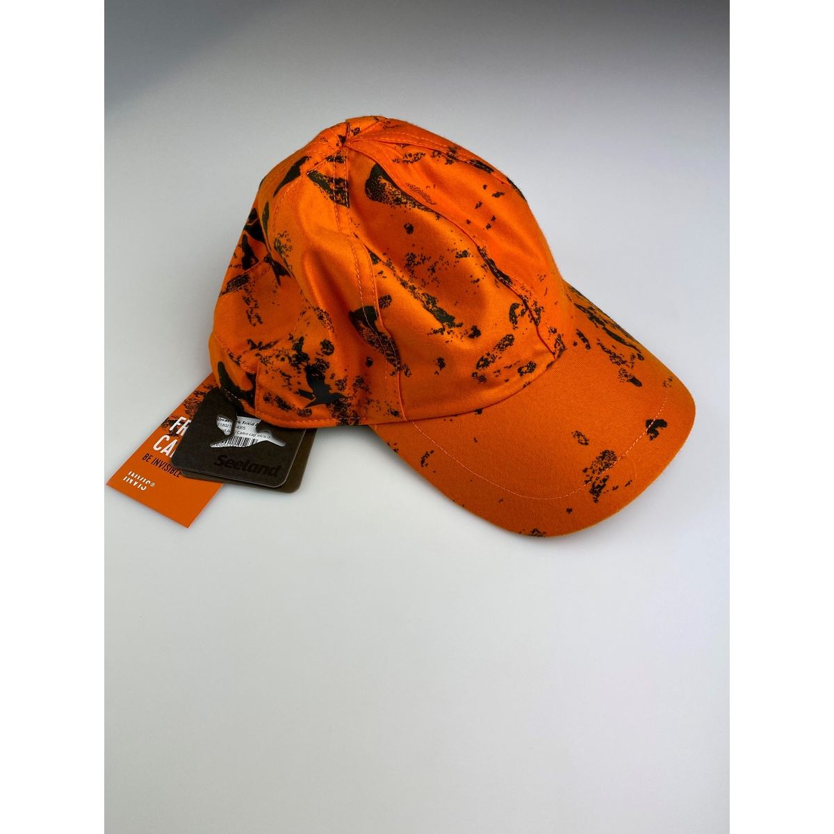 Seeland Avail Camo cap inVis orange blaze - L